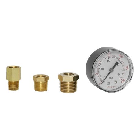 Master Pneumatic GAUGE KIT 0-300, 1/2 NPTF A300-BDD-4